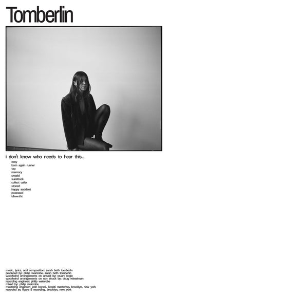 Tomberlin - i don't know who needs to hear this... [CD]