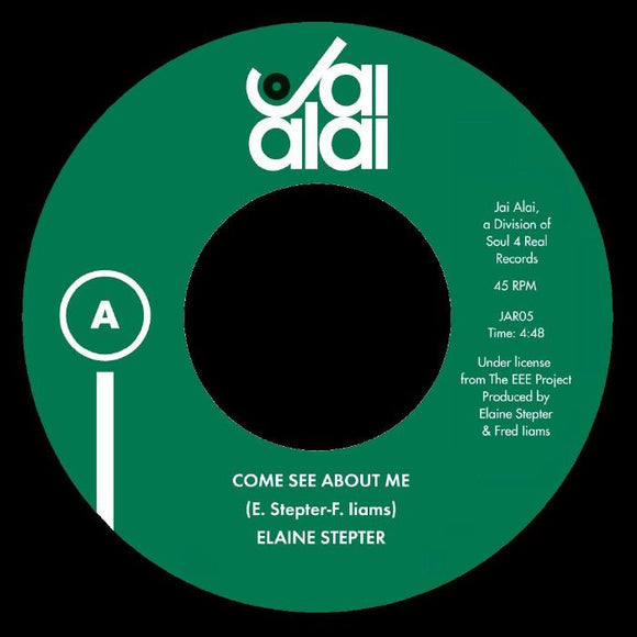 ELAINE STEPTER - Come See About Me / What Am I To Do