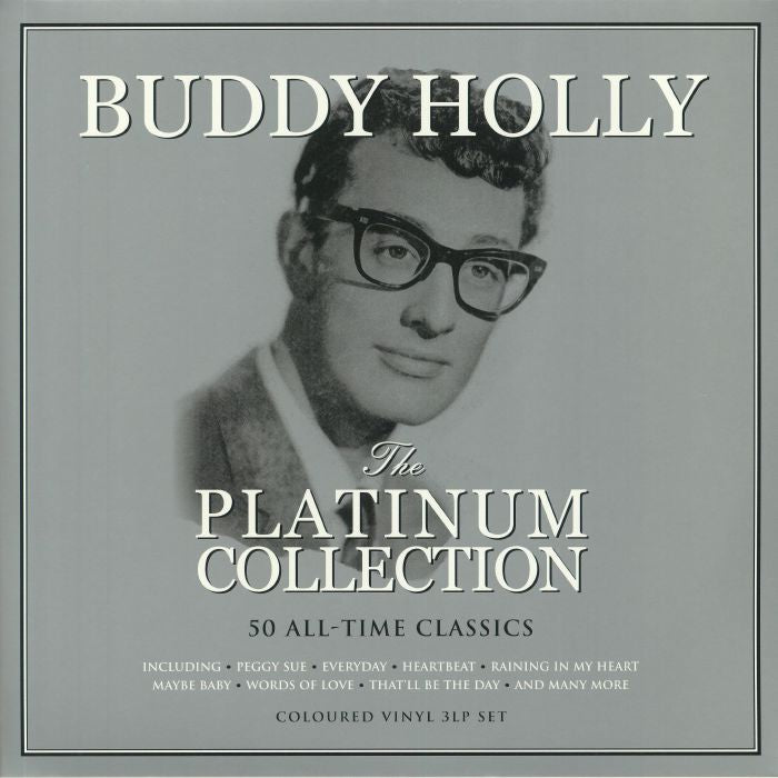 BUDDY HOLLY - THE PLATINUM COLLECTION (3LP WHITE VINYL)