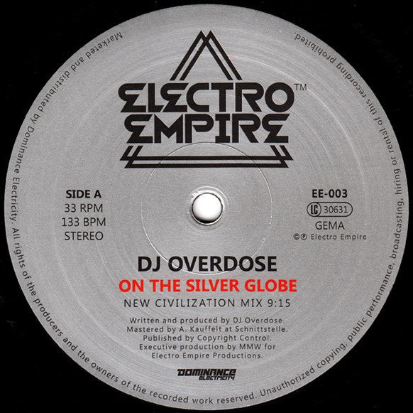 DJ Overdose - On The Silver Globe