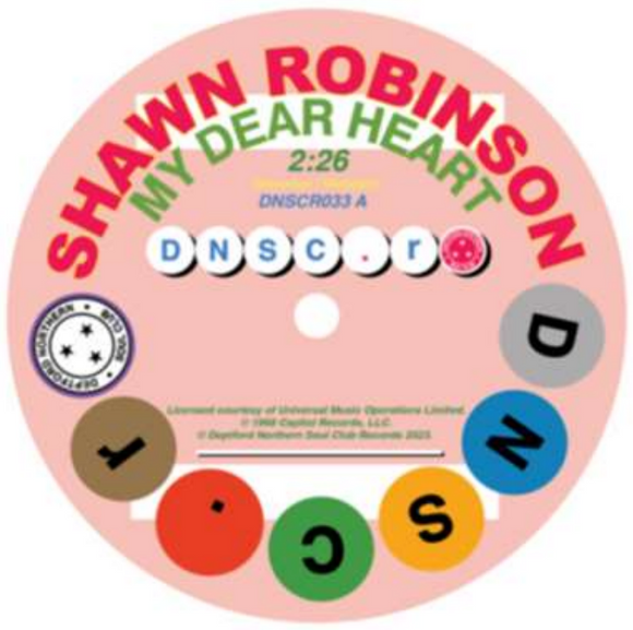 Shawn Robinson & Bessie Banks - My Dear Heart / I Can't Make It (Without You Baby)