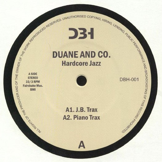Duane & Co - Hardcore Jazz