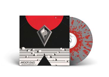 MOON DUO - OCCULT ARCHITECTURE VOL 1 (SILVER RED SPLATTER)