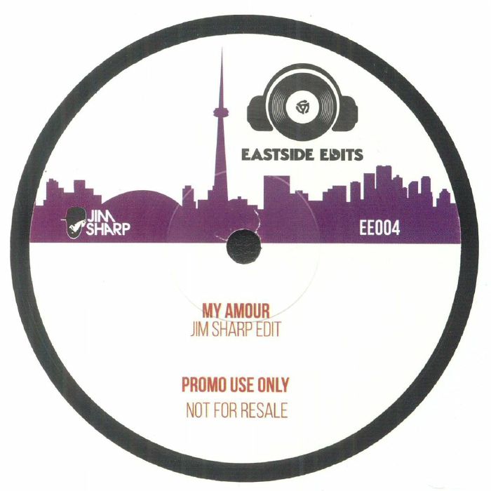 Jim Sharp - Eastside Edits 004 (Color center artwork in white sleeves)