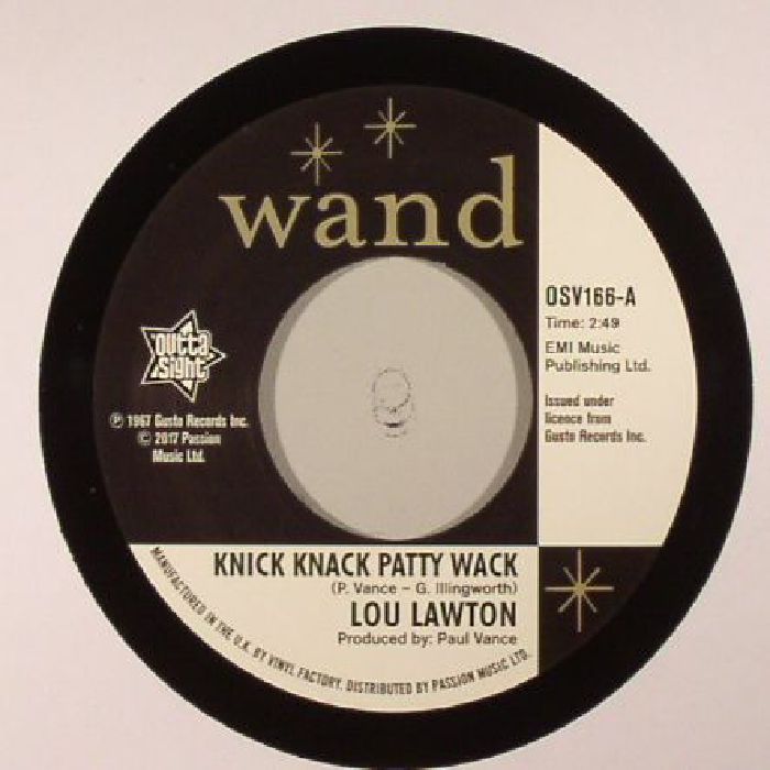 Lou LAWTON / WALTER WILSON - Knick Knack Patty Wack