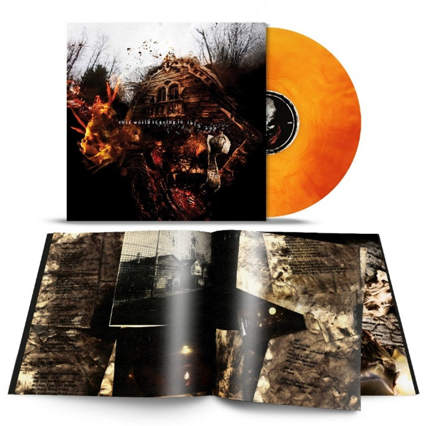 Vein.fm - This World Is Going To Ruin You (Light orange with yellow galaxy in gatefold)