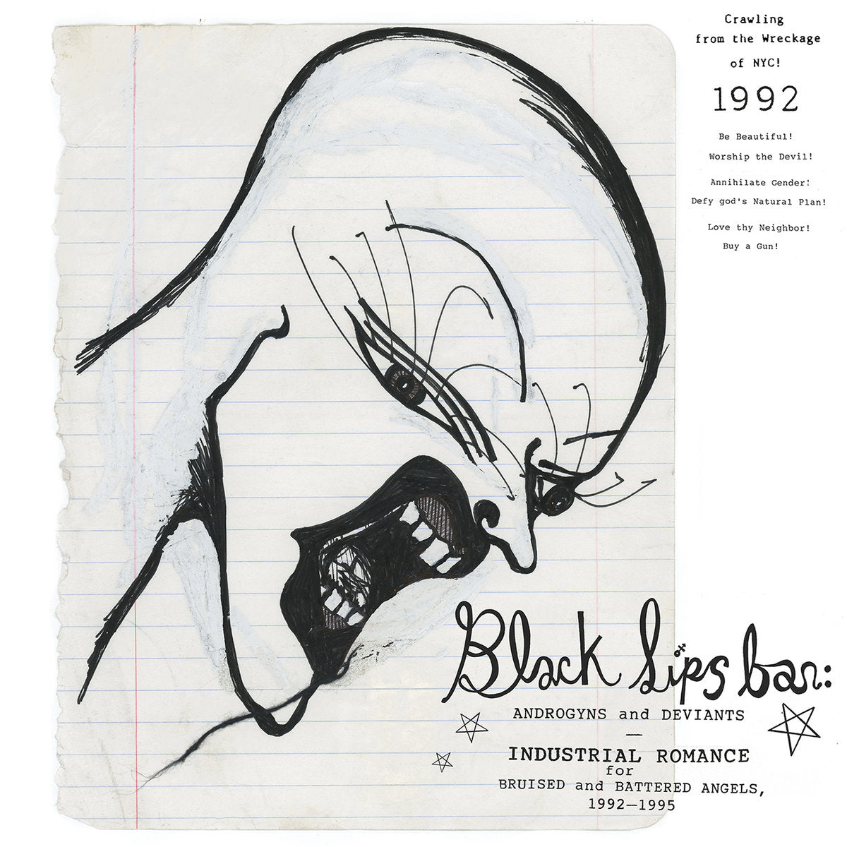 Various Artists - Blacklips Bar: Androgyns and Deviants - Industrial Romance for Bruised and Battered Angels, 1992–1995