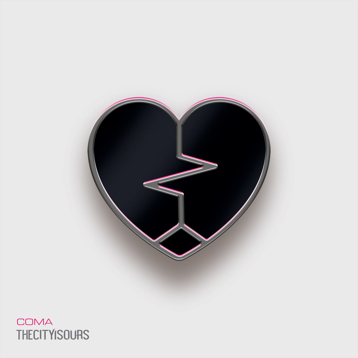 TheCityIsOurs - Coma (Pink & White Vinyl)