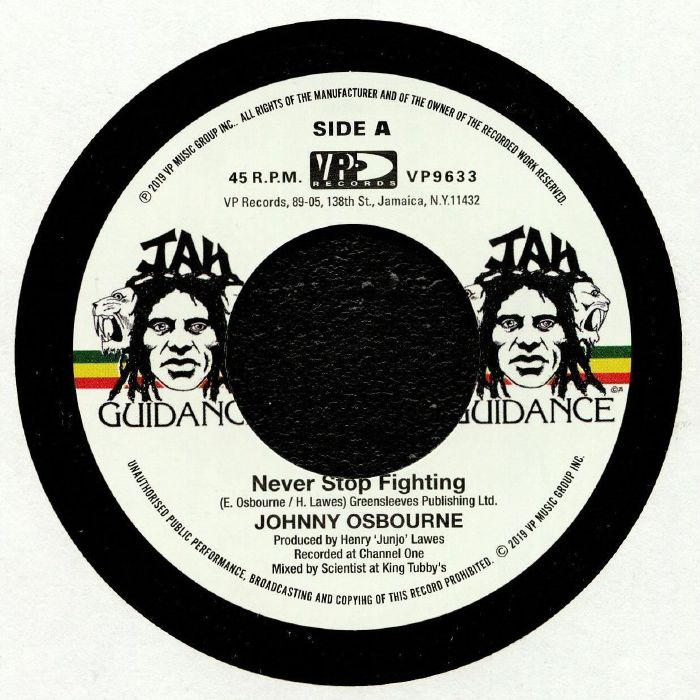 JOHNNY OSBOURNE - Never Stop Fighting