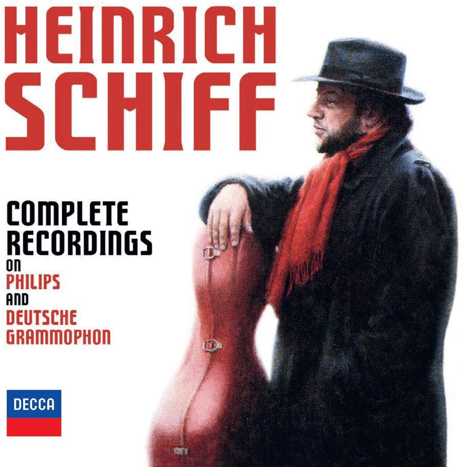 HEINRICH SCHIFF - COMPLETE RECORDINGS ON PHILIPS AND DEUTSCHE GRAMMOPHON