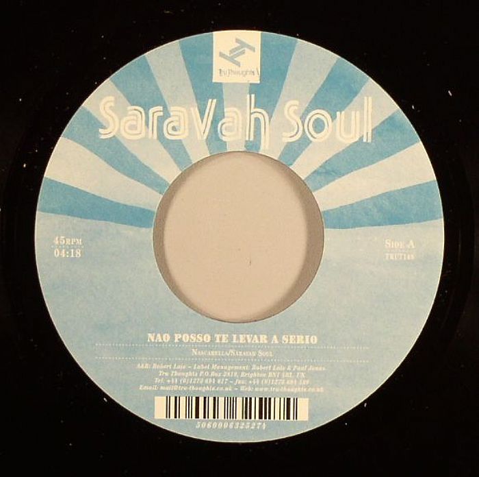 SARAVAH SOUL - NAO POSSO TE LEVAR A