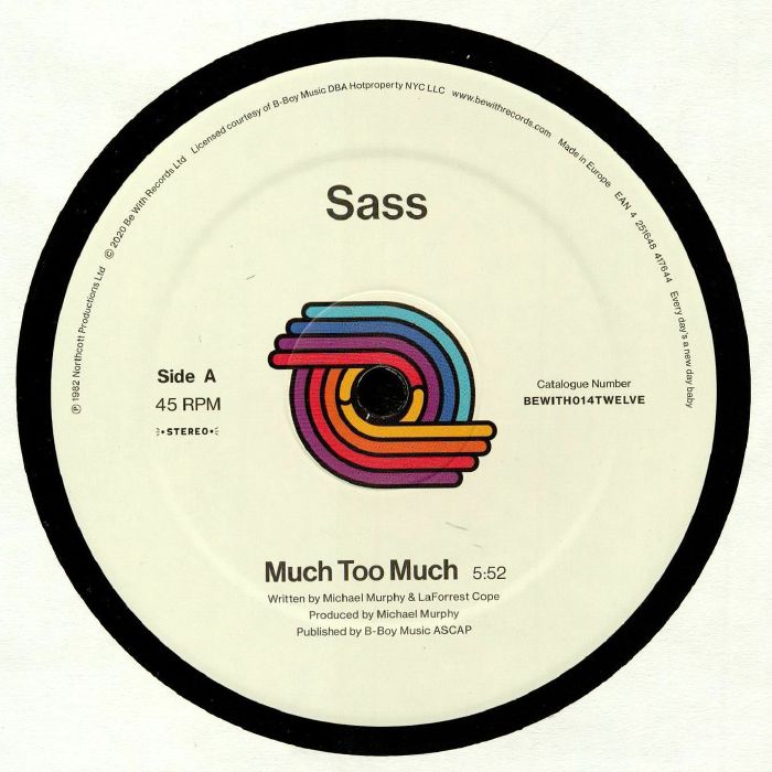 SASS - MUCH TOO MUCH