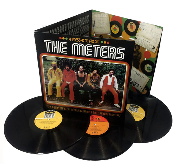 The Meters - A Message from the Meters—The Complete Josie, Reprise & Warner Bros. Singles 1968-1977 (3-LP Black Vinyl Edition)
