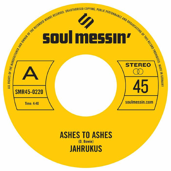 Jahrukus - Ashes to Ashes b/w Island Girl