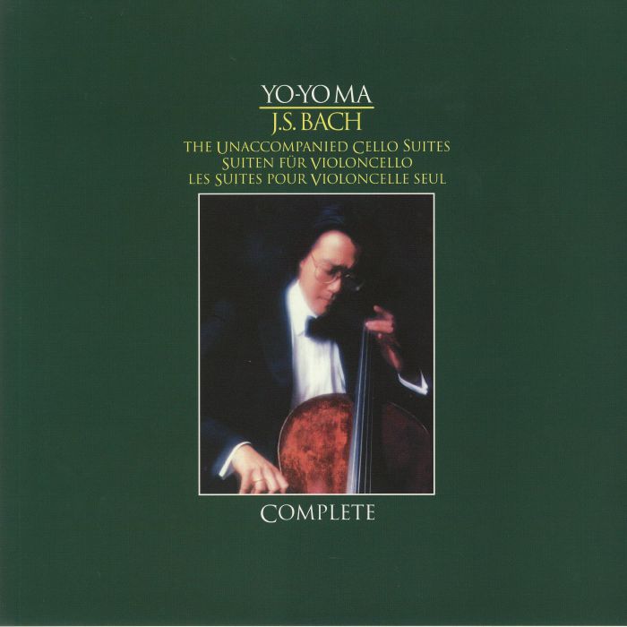 Yo-Yo Ma - Bach Unaccompanied Cello Suites (3LP Black)