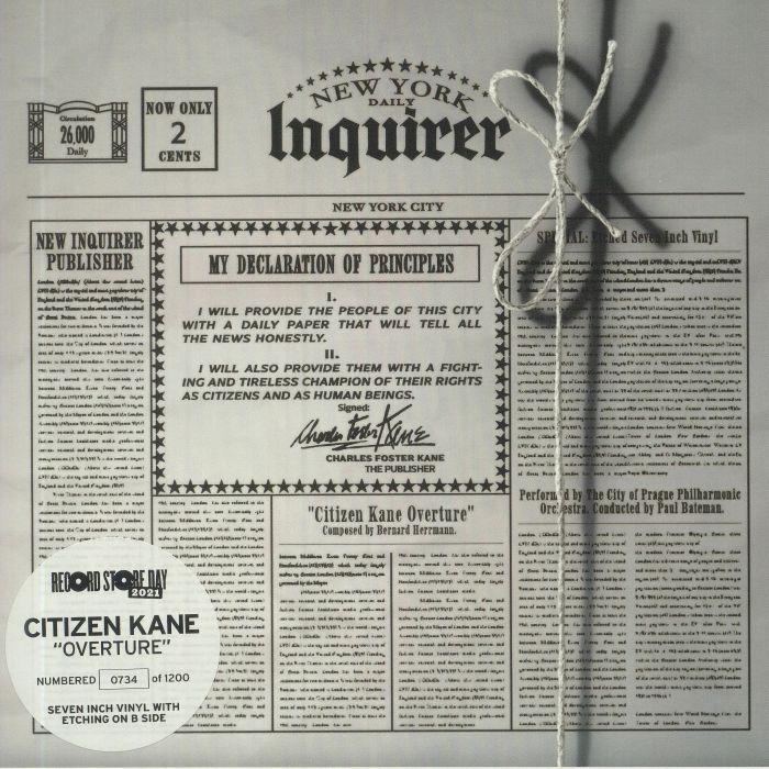OST - Citizen Kane (7inch/Etched) RSD21