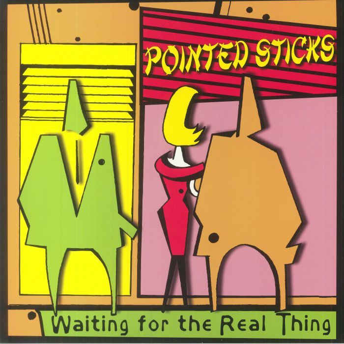POINTED STICKS - WAITING FOR THE REAL THING (ORANGE VINYL)