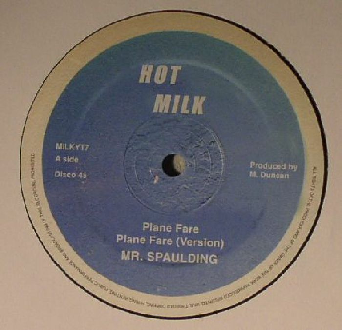 Mr Spaulding - PLANE FARE / PLANE FARE