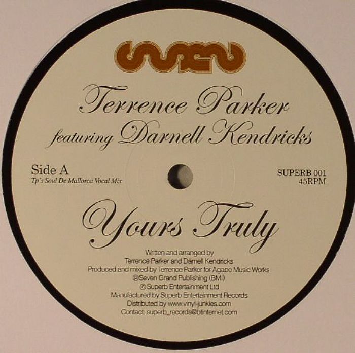 Terrence Parker Featuring Darnell Kendricks – Yours Truly