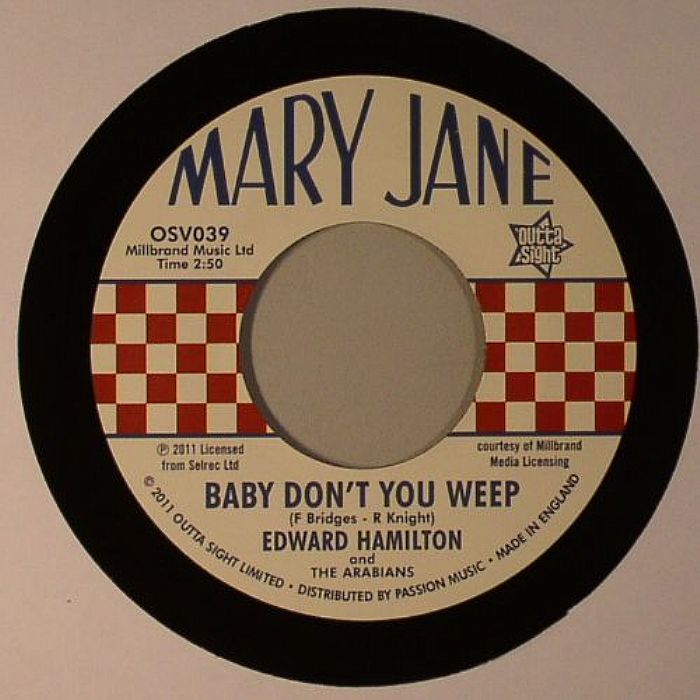Edward Hamilton & The Arabians - Baby Don't You Weep / I'm Gonna Love You
