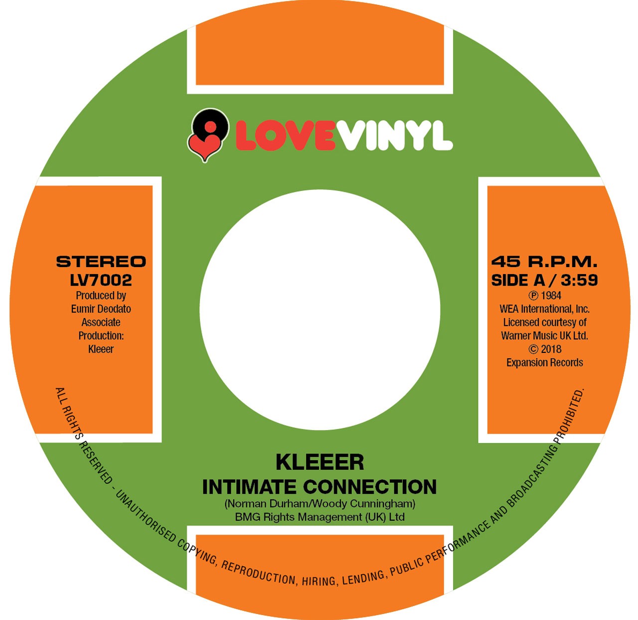 KLEEER - Intimate Connection / Tonight