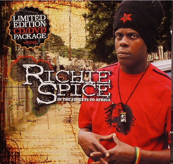 RICHIE SPICE - IN THE STREETS TO AFRICA [LP]