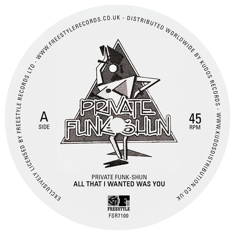 Private Funk-Shun - All That I Wanted Was You / Fantasy