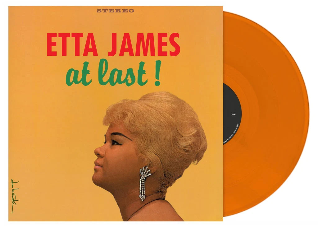 ETTA JAMES - At Last! (Orange Vinyl) – Horizons Music
