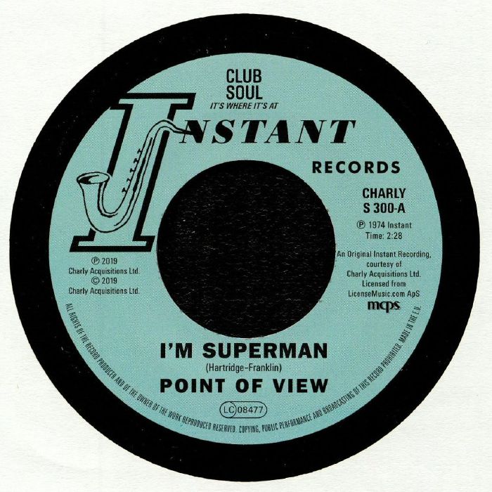 POINT OF VIEW / CLIFF HOLMES - I`M SUPERMAN / I NEED YA` BABY