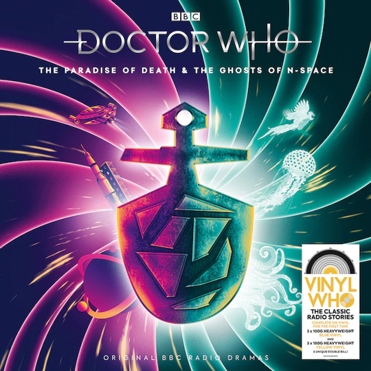 DOCTOR WHO - Doctor Who - The Paradise Of Death & The Ghosts Of N-Space (Heavyweight Blue Vinyl & Yellow Vinyl)