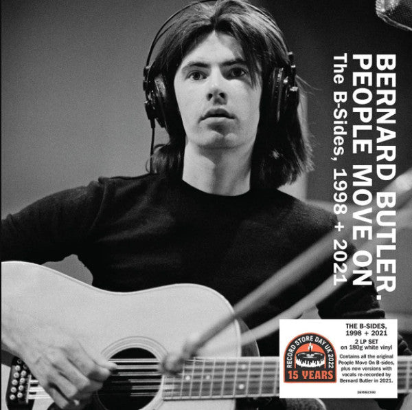 BERNARD BUTLER - People Move On: The B-Sides. 1998 + 2021 (White Vinyl) (RSD 2022)