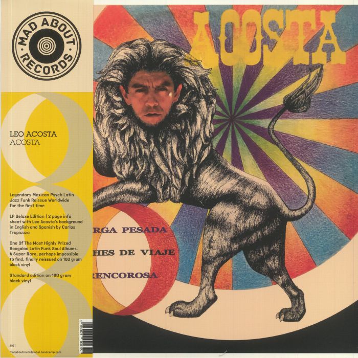 Leo ACOSTA - Acosta (yellow vinyl)