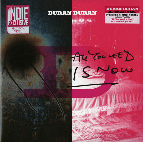 DURAN DURAN - ALL YOU NEED IS NOW (MAGENTA VINYL)