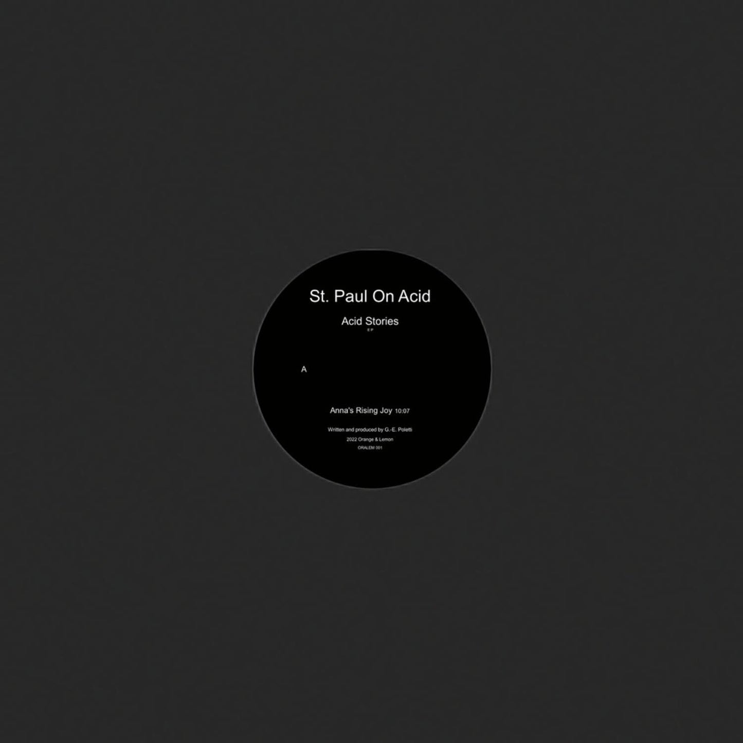 St. Paul On Acid - Acid Stories