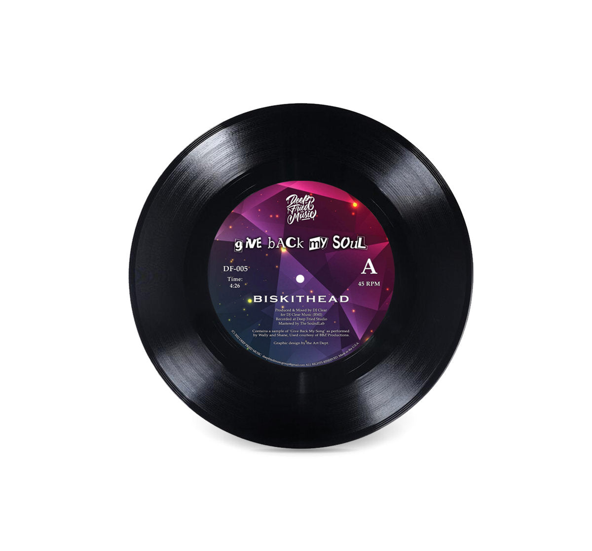 Biskithead - GIVE ME BACK MY SOUL 7"