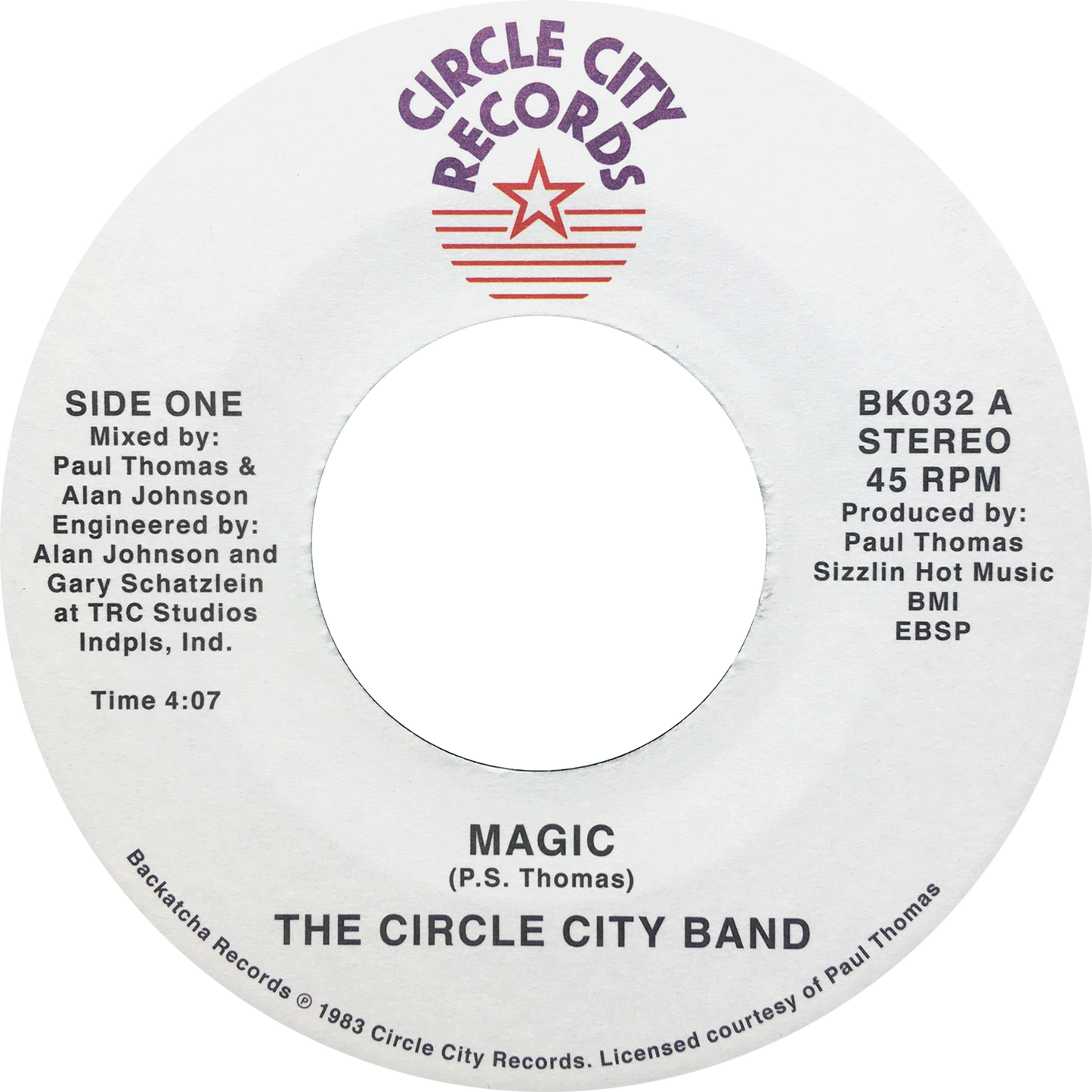 Circle City Band - Magic / My Place