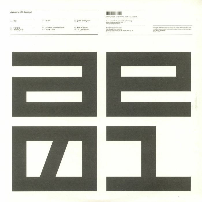 AUTECHRE - NTS SESSION 1