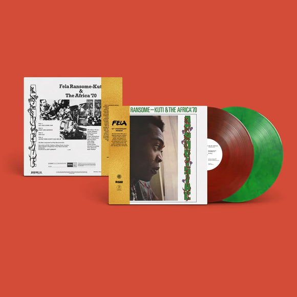 Fela Kuti - Afrodisiac [50th Anniversary - LP1 green marble, LP2 red marble]