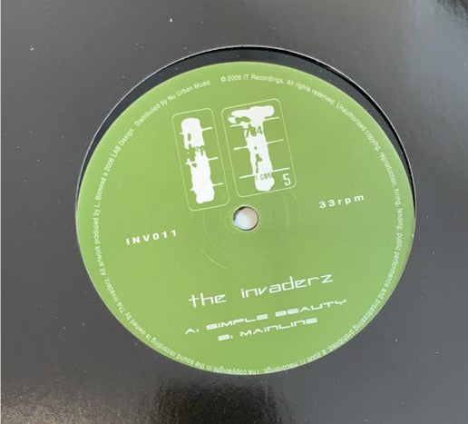 The Invaderz - Simple Beauty / Mainline