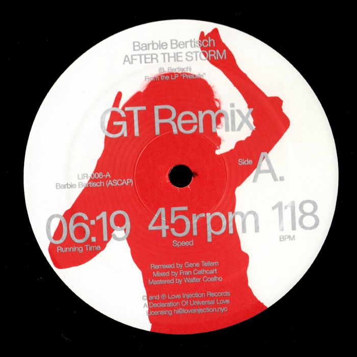 Barbie BERTISCH - Prelude Remixes EP (Gene Tellem, Lakuti & Tama Sumo mixes)