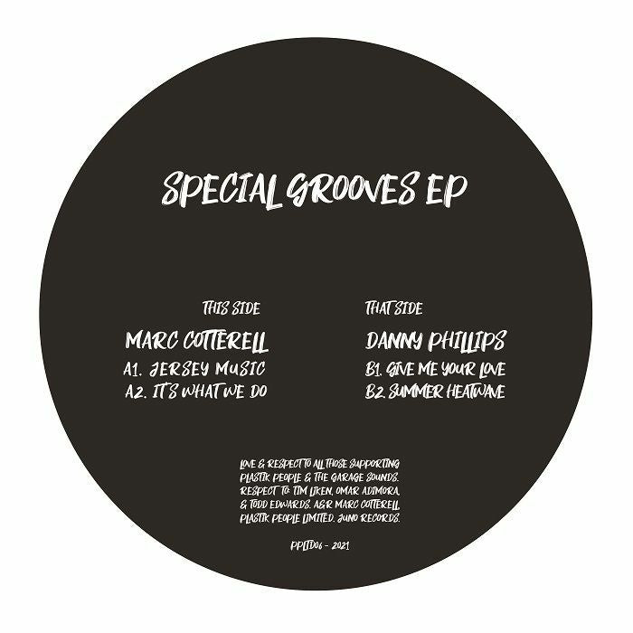 Marc COTTERELL / DANNY PHILLIPS - Special Grooves EP