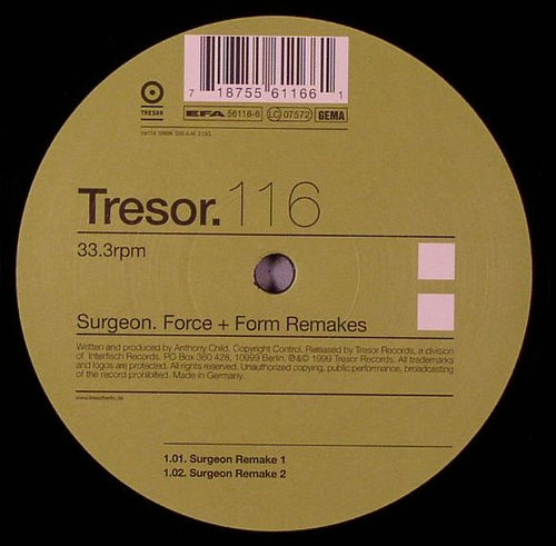 SURGEON - FORCE AND FORM REMAKES