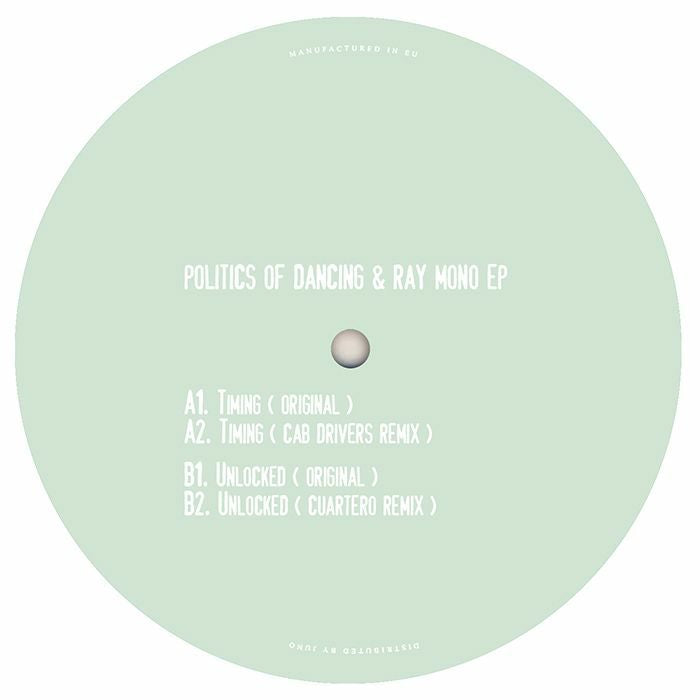 POLITICS OF DANCING / RAY MONO - Timing EP (incl Cab Drivers & Cuartero remixes)