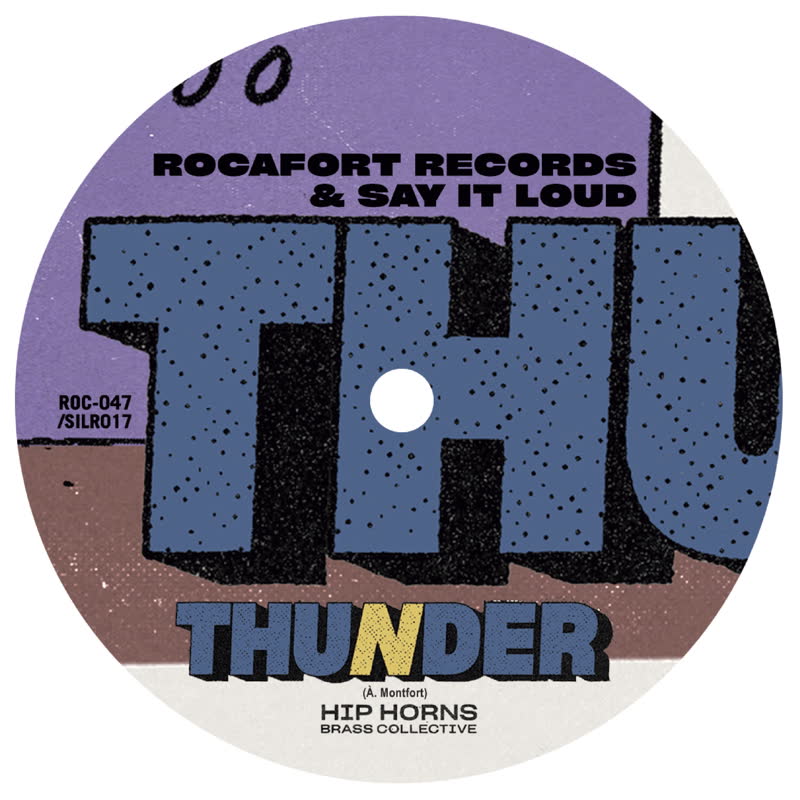 Hip Horns Brass Collective - "Thunder" b/w "Marathon Runner (Street Version)