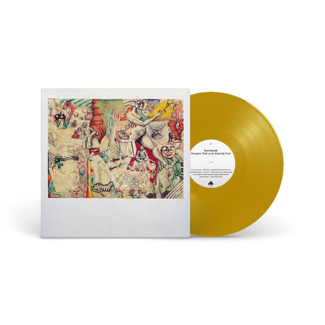 Teen Suicide - Honeybee Table At The Butterfly Feast (Mustard Yellow)