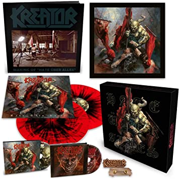 Kreator - Hate Über Alles (Red/Black Splatter, Artprint, Photobook, Pin, CD Digibook, Live CD/BD Digibook)