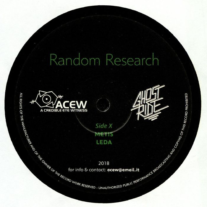 A Credible Eye Witness & Ghost Ride - Random Research