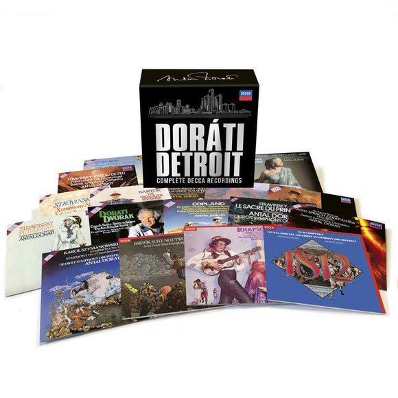ANTAL DORATI, DETROIT SYMPHONY ORCHESTRA - COMPLETE DECCA RECORDINGS [18CD]