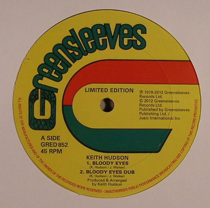KEITH HUDSON - BLOODY EYES