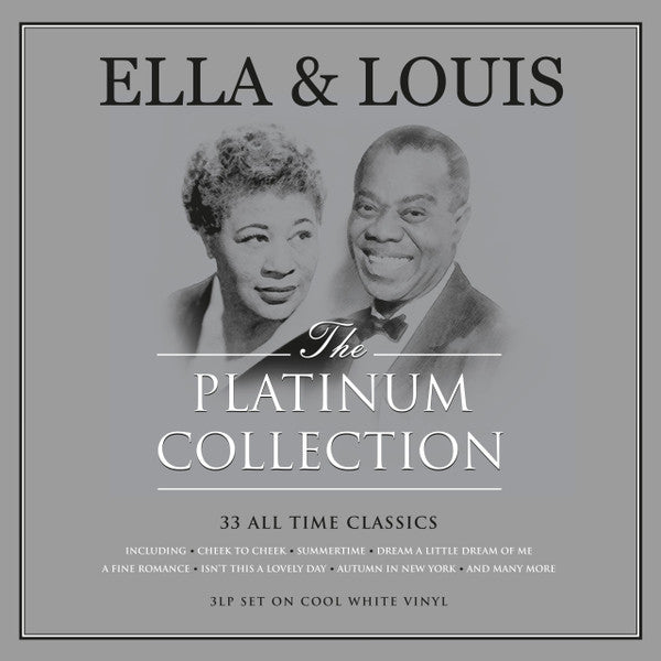 ELLA FITZGERALD & LOUIS ARMSTRONG - THE PLATINUM COLLECTION (3LP WHITE VINYL)